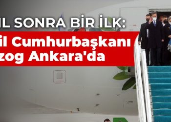 14 yıl sonra bir ilk: İsrail Cumhurbaşkanı Herzog Ankara’da