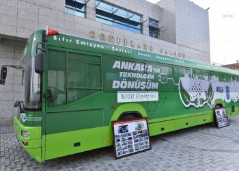 Ankara Büyükşehir’in elektrikli otobüsü Londra yolcusu