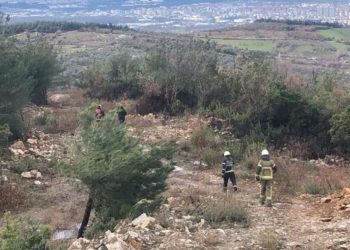 Bursa’da hava aracı düştü ihbarı
