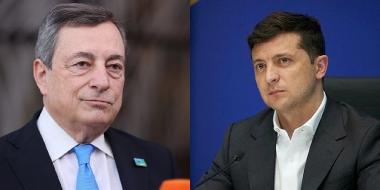 Draghi ile Zelenskiy aralarındaki ‘yanlış anlaşılmayı’ düzeltti