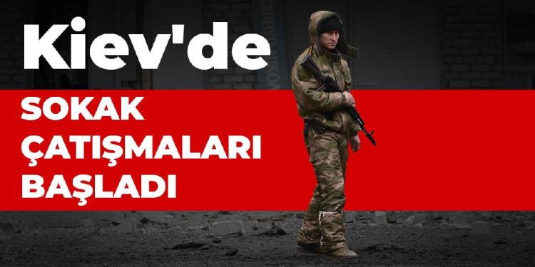Kiev’de sokak çatışmaları başladı
