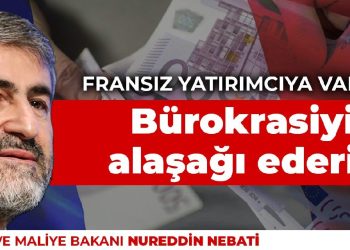 Nebati Fransız yatırımcıya vadetti: Bürokrasiyi alaşağı ederiz, Cumhurbaşkanı arkamızda