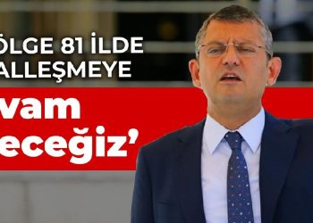Özgür Özel: 7 bölge 81 ilde helalleşmeye devam edeceğiz