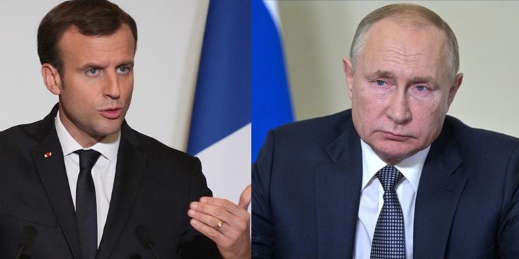 Putin’den Macron’a: Rusya, tavizsiz mücadeleyi sürdürme niyetinde