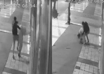 Sokak ortasında darbedildi, şikayetçi olmadı