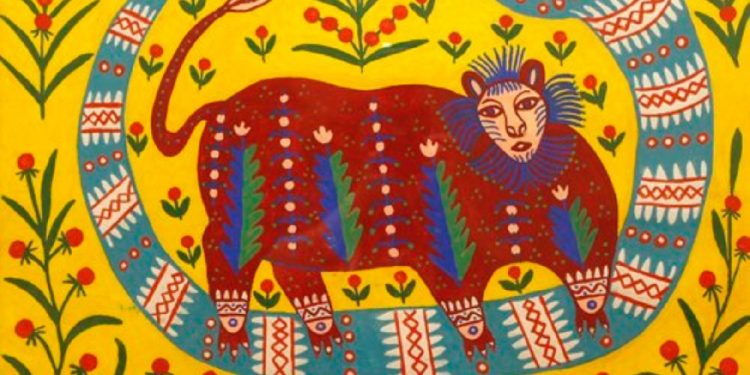 Ünlü Ukraynalı ressam Pryimachenko’nun 25 eseri yandı