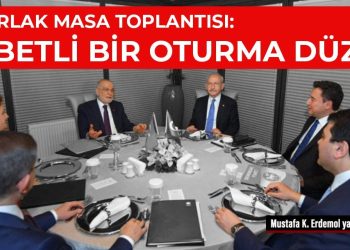 Yuvarlak Masa toplantısı: İsabetli bir oturma düzeni