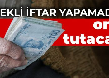 Ağbaba: Emekli iftar yapamadan oruç tutacak