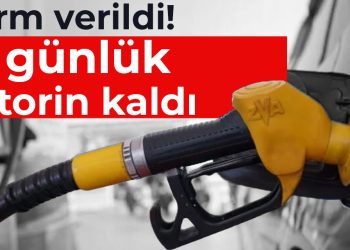 Alarm verildi! 40 günlük motorin kaldı