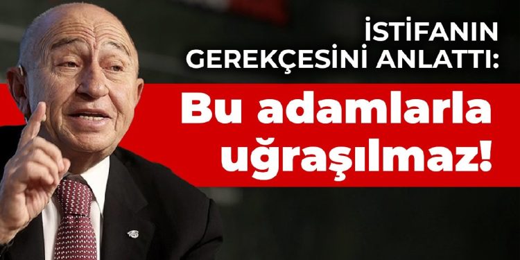İstifanın gerekçesini anlattı: Bu adamlarla uğraşılmaz!