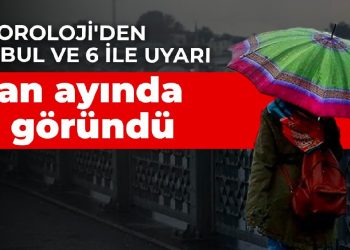 Meteoroloji’den İstanbul ve 6 ile uyarı: Nisan ayında kar göründü
