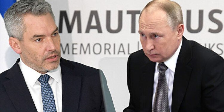Nehammer, Putin ile Moskova’da görüştü