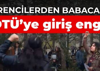 Öğrencilerden Babacan’a ODTÜ’ye giriş engeli