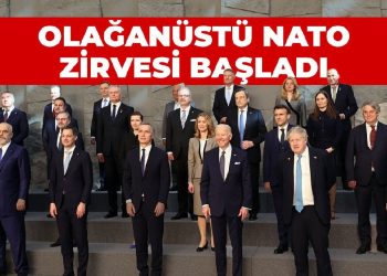 Olağanüstü NATO zirvesi başladı
