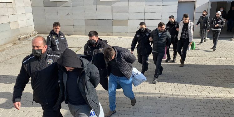 Samsun merkezli suç örgütü operasyonunda 15 şüpheli daha adliyede