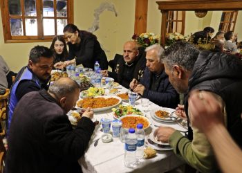 Samsun’da kilisede iftar