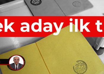 Tek aday ilk tur