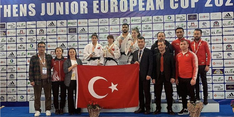 Türkiye, Gençler Avrupa Judo Kupası’nda ikinci oldu