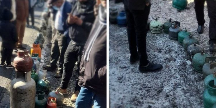 İran’da doğalgaz izdihamı