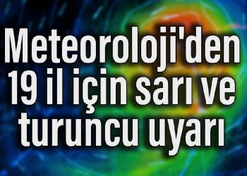 Meteoroloji’den 19 il için sarı ve turuncu kodlu uyarı: Marmara ve Ege kuvvetli lodosun etkisi altında