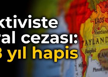 Taylandlı aktiviste Kral paylaşımından 28 yıl hapis cezası